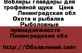 Воблеры глайдеры для трофейной щуки › Цена ­ 350 - Ленинградская обл. Охота и рыбалка » Рыболовные принадлежности   . Ленинградская обл.